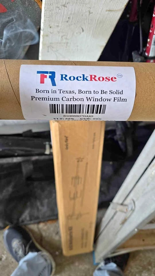 New RockRose Premium Carbon Window Film 20 foot