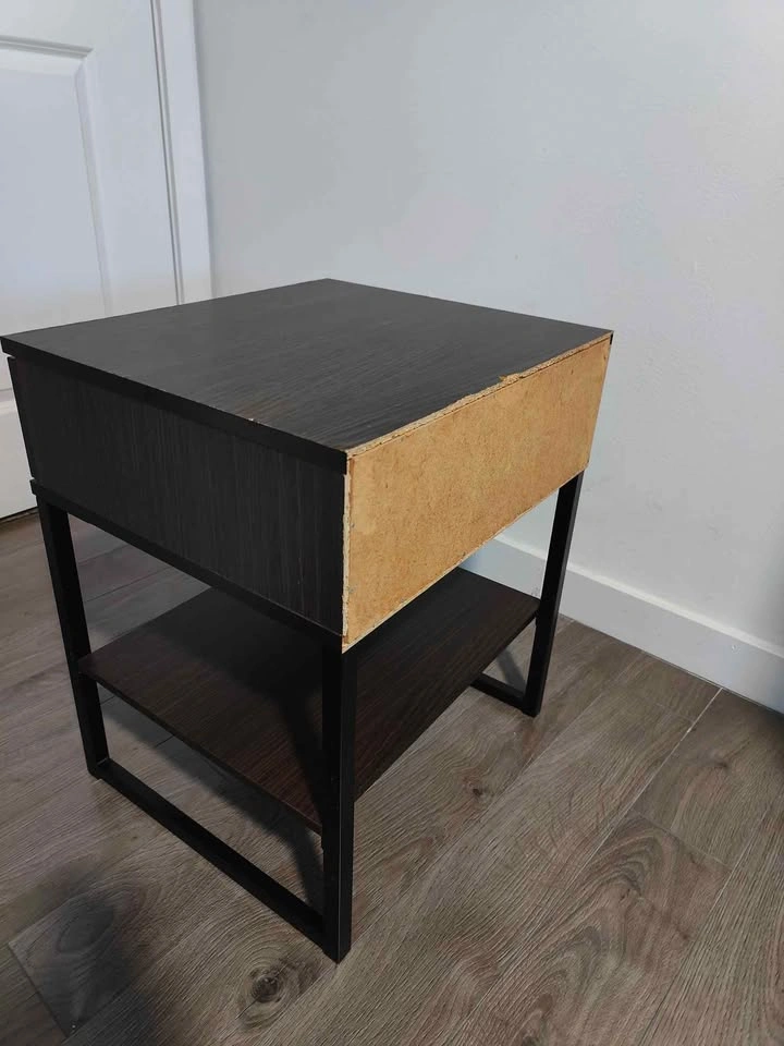IKEA Nightstand with Drawer and Shelf - photo 4