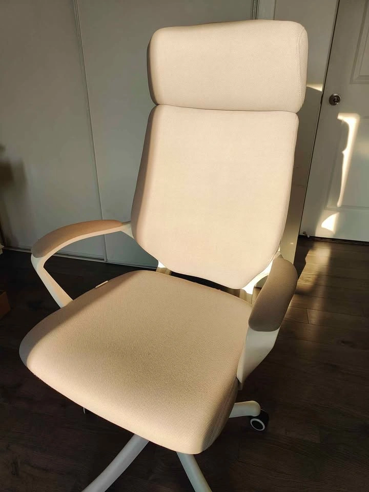 High-Back Office Chair with Headrest - photo 2