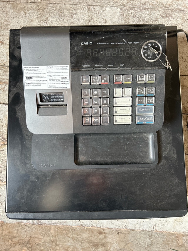 Casio PCR-T990 Cash Register