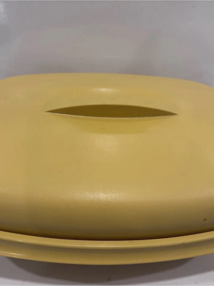 Vintage Tupperware vegetable steamer set complete harvest gold C - photo 2