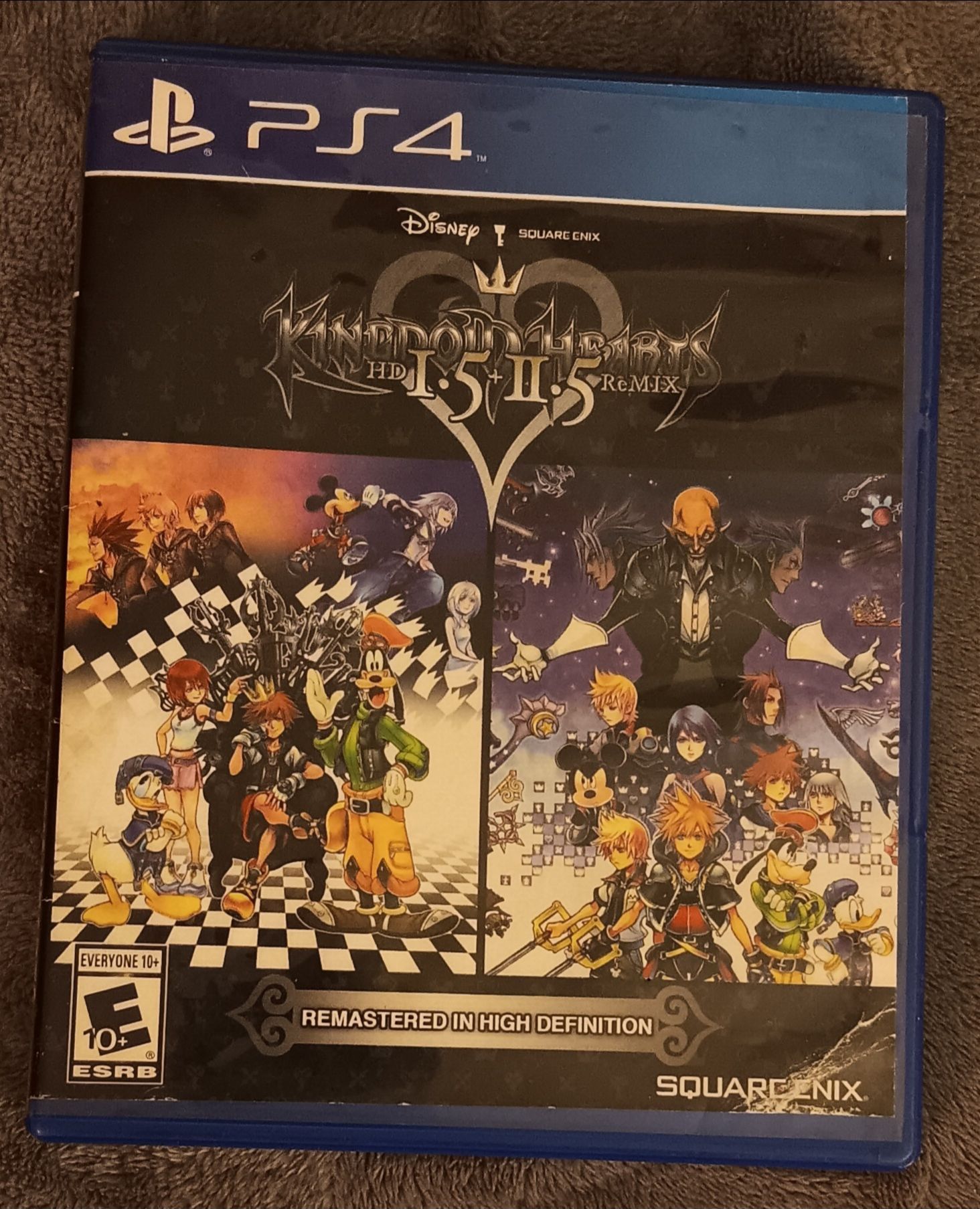 Kingdom Hearts 1.5 + 2.5 Remix PS4 - 6 Games in 1 Disc