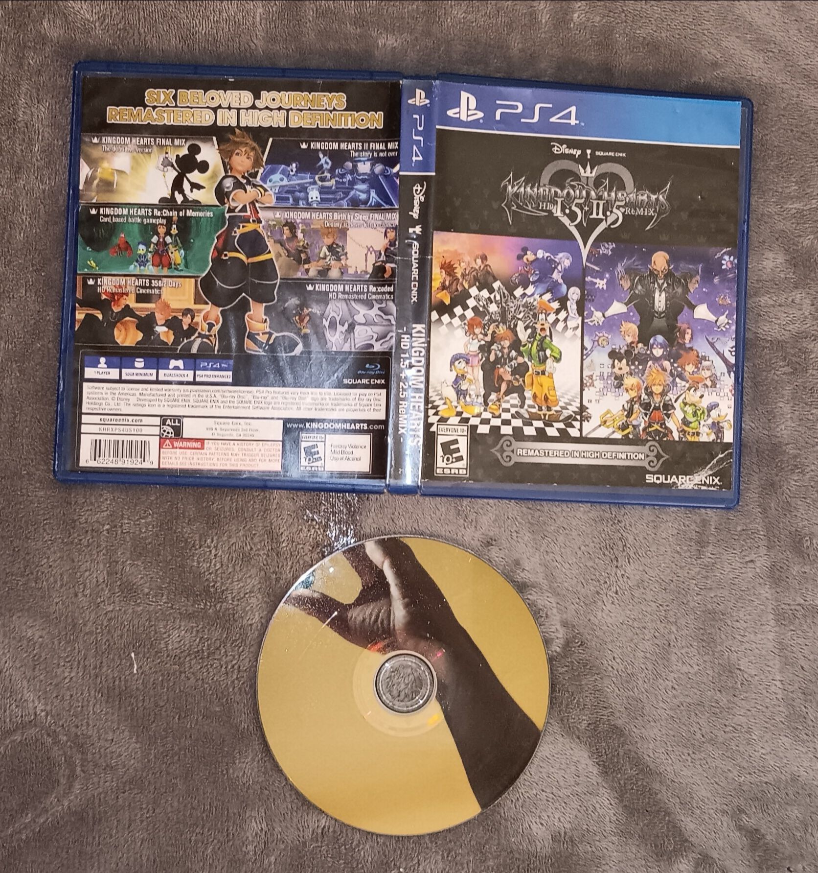 Kingdom Hearts 1.5 + 2.5 Remix PS4 - 6 Games in 1 Disc - photo 5