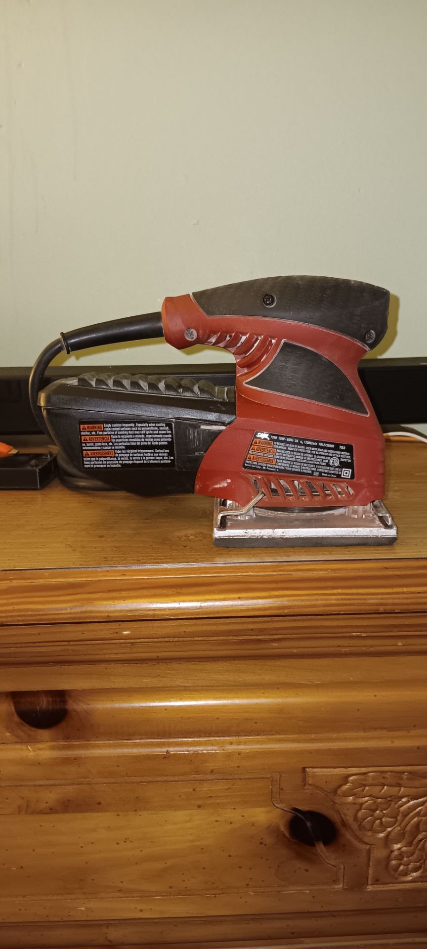 SKIL 1/4 Sheet Palm Finishing Sander - Works Great - photo 4