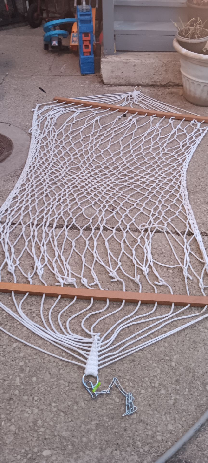 Panama Jack Rope Hammock – White – Unbreakable Spreader Bars - photo 3