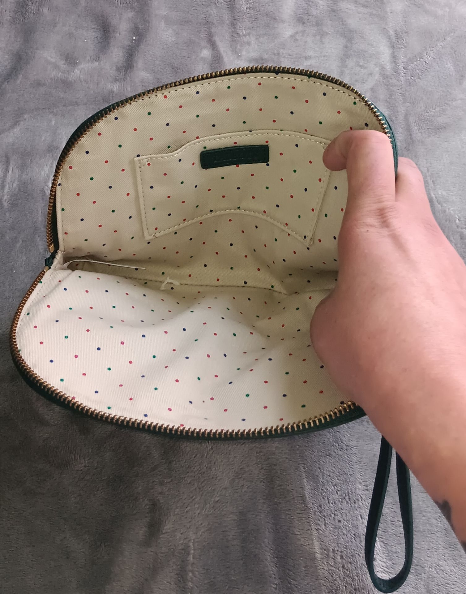 Joy Susan Mini Crossbody Wristlet Clutch – Forest Green - photo 3