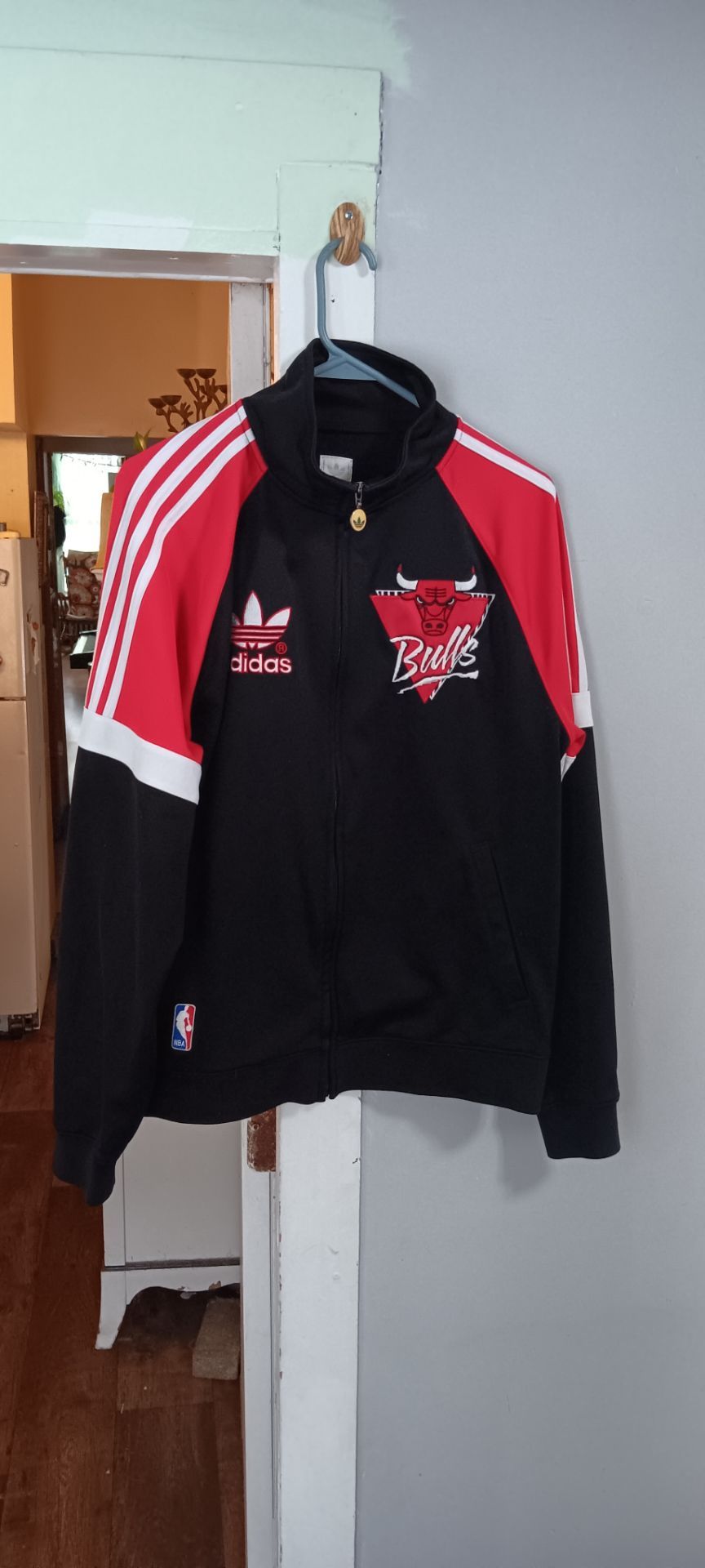 RARE adidas Originals Chicago Bulls Track Jacket - Y2K