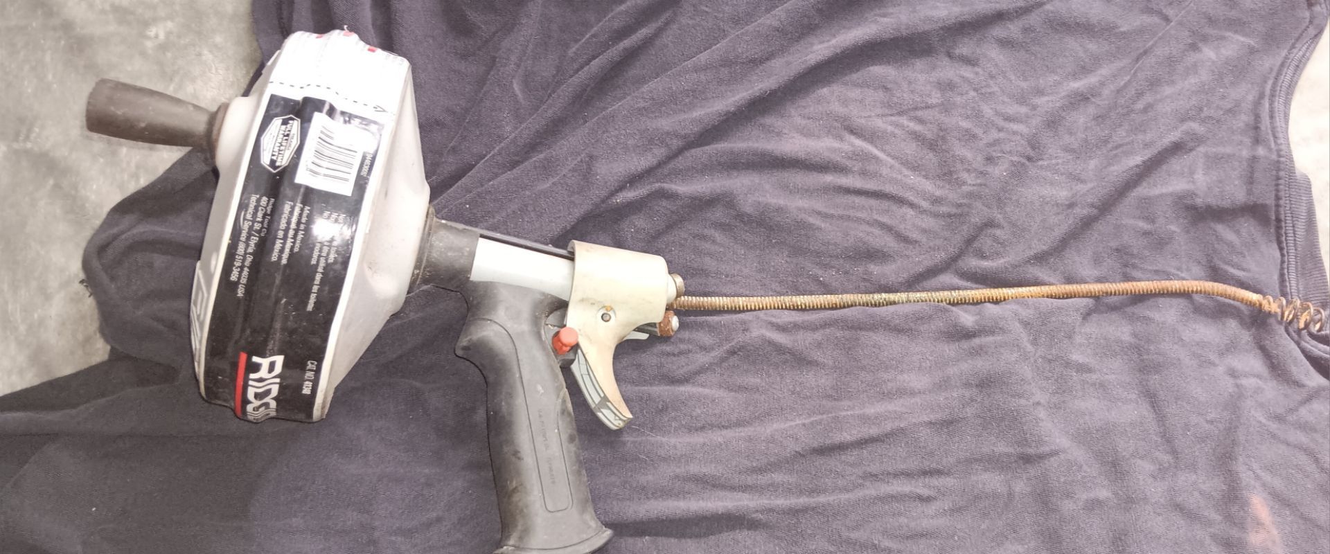 RIDGID Kwik Spin Hand Spinner Drain Snake - 25 ft - Model 41348 - photo 4