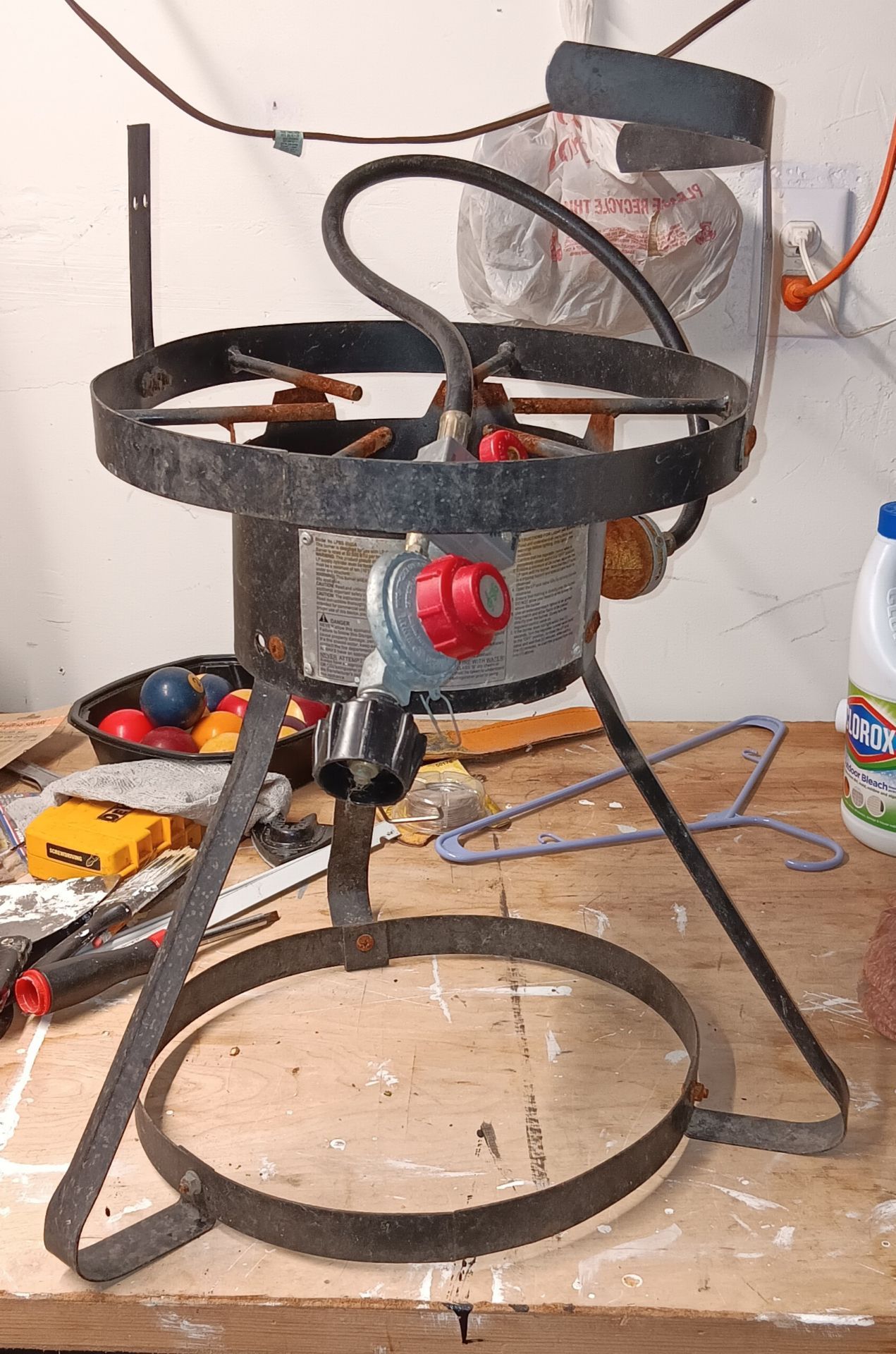 Commercial High Pressure Propane Burner Stand