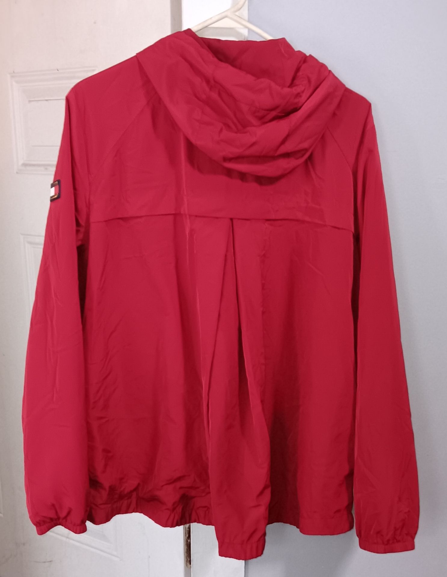 Tommy Hilfiger Womens Hooded Windbreaker Jacket Tommy Red - photo 2