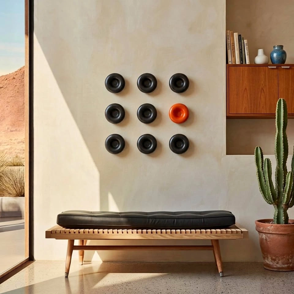 Modern Ceramic Wall Sculpture | Modular Wall Art | Limited Colle