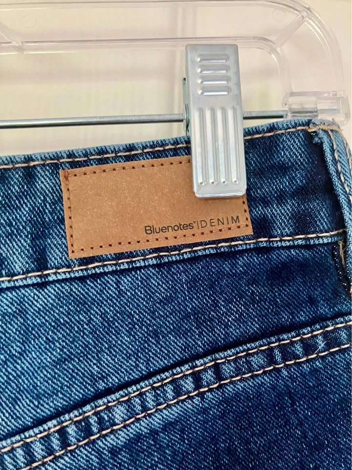 Women’s blue denim jean shorts size 10/30W/medium - Bluenotes - photo 4