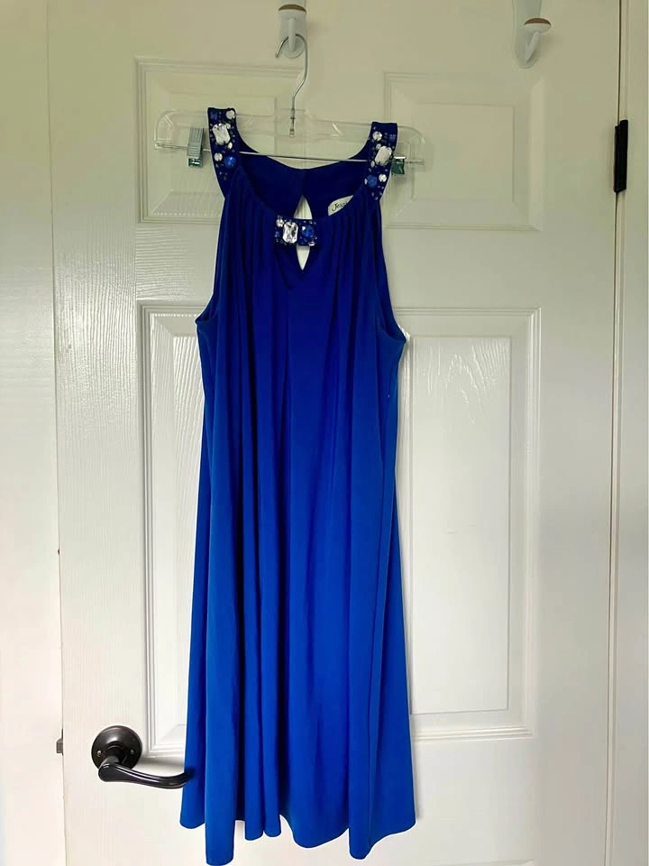 Women’s royal blue dress size 10/medium - Jessica