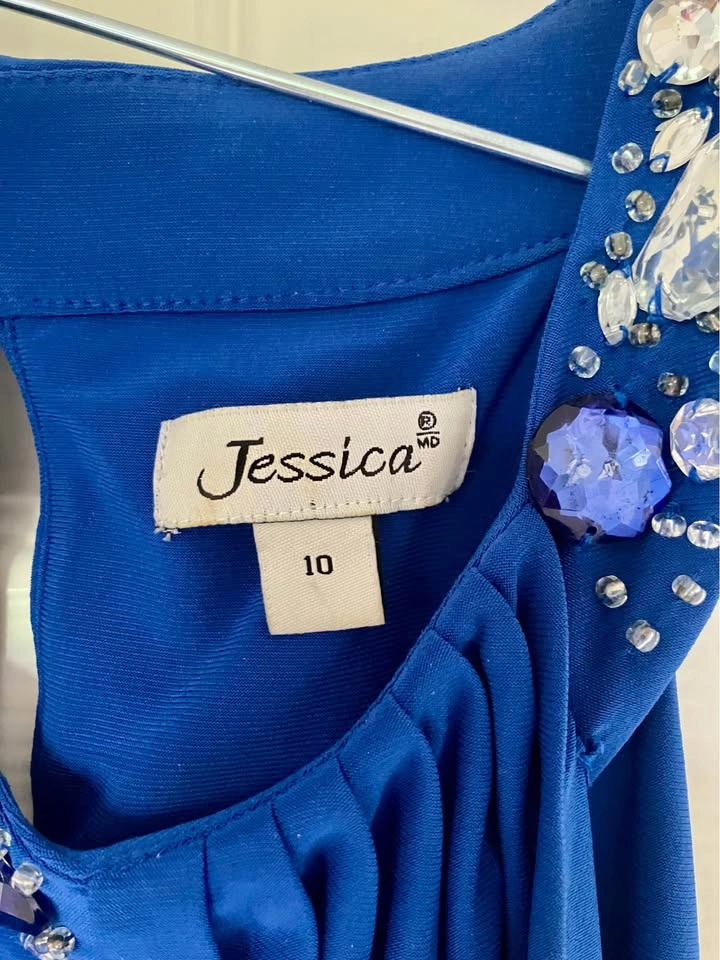Women’s royal blue dress size 10/medium - Jessica - photo 3
