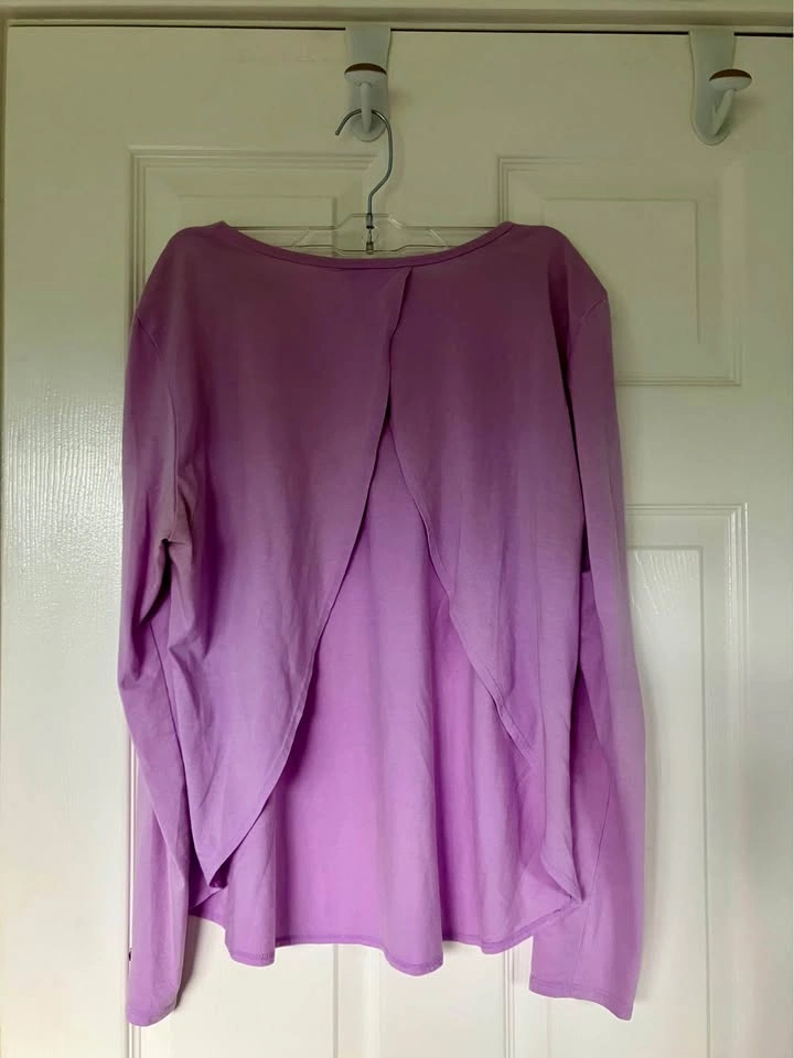 Women’s purple long sleeve size medium - Fabletics - photo 2