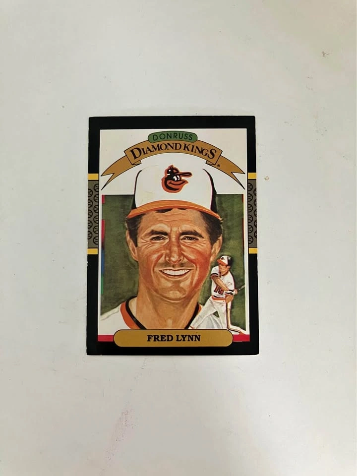 Vintage baseball trading cards