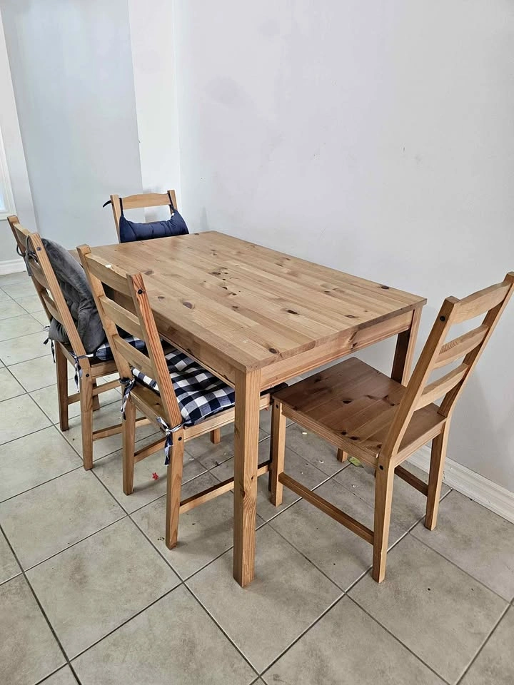 IKEA JOKKMOKK Table and 4 Chairs