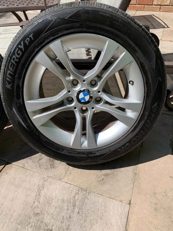 16" BMW rims w/like-new Hancook tires - photo 2