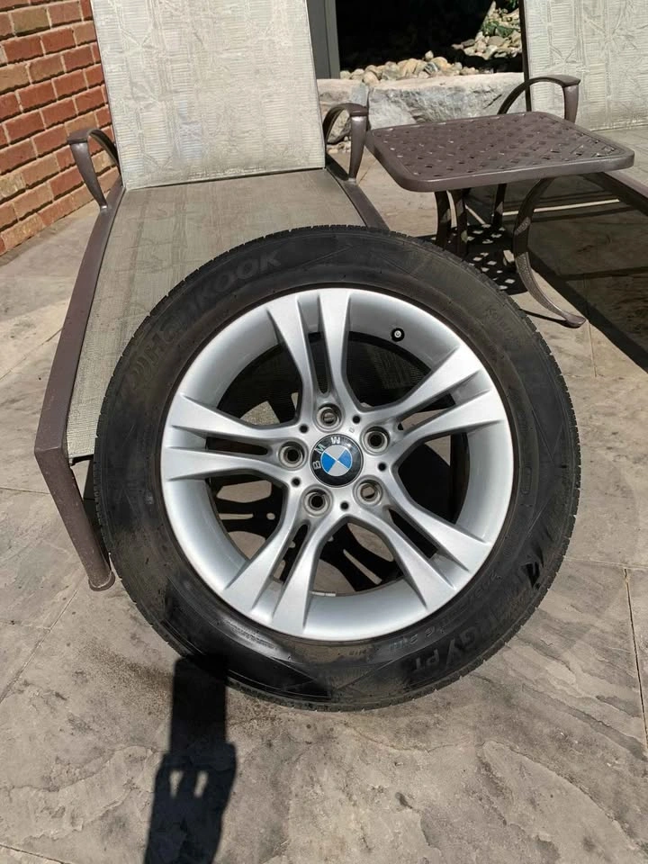 16" BMW rims w/like-new Hancook tires - photo 4