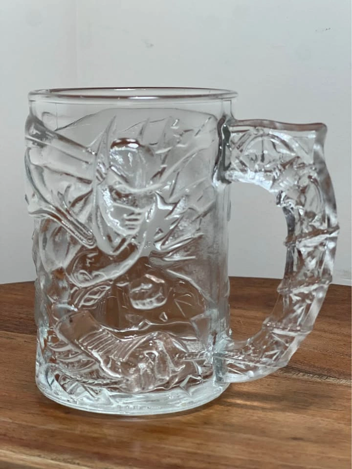 1995 McDonald's Batman Forever Clear Glass Mugs – Complete set - photo 2