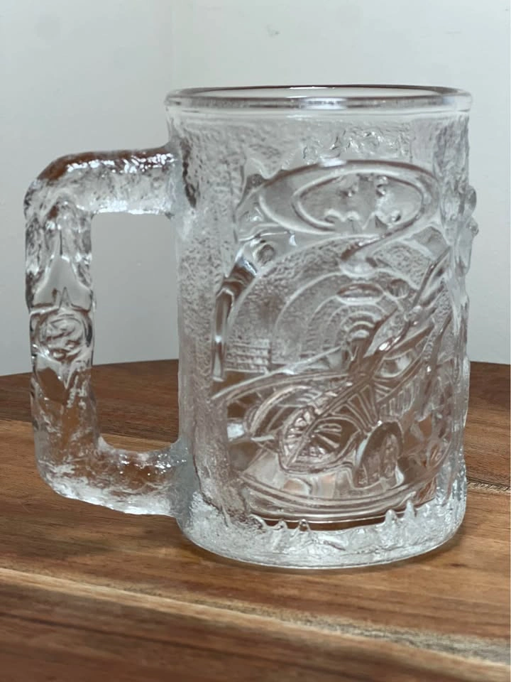 1995 McDonald's Batman Forever Clear Glass Mugs – Complete set - photo 5
