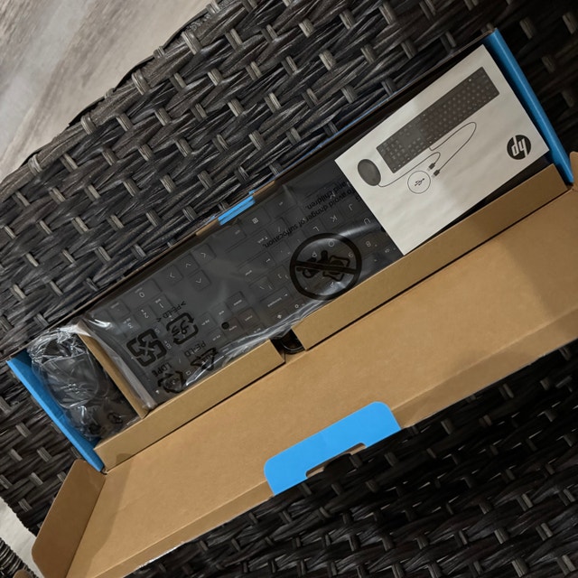 HP BRAND NEW MOUSE AND KEYBOARD - photo 2