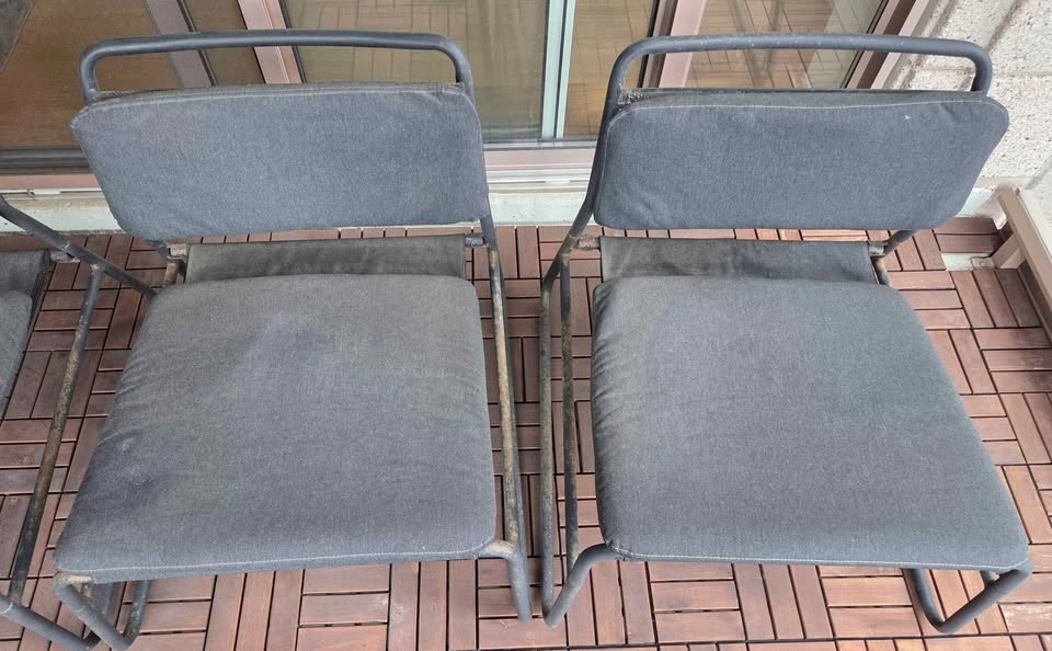 Balcony/Patio Chairs - Dark Gray - photo 3