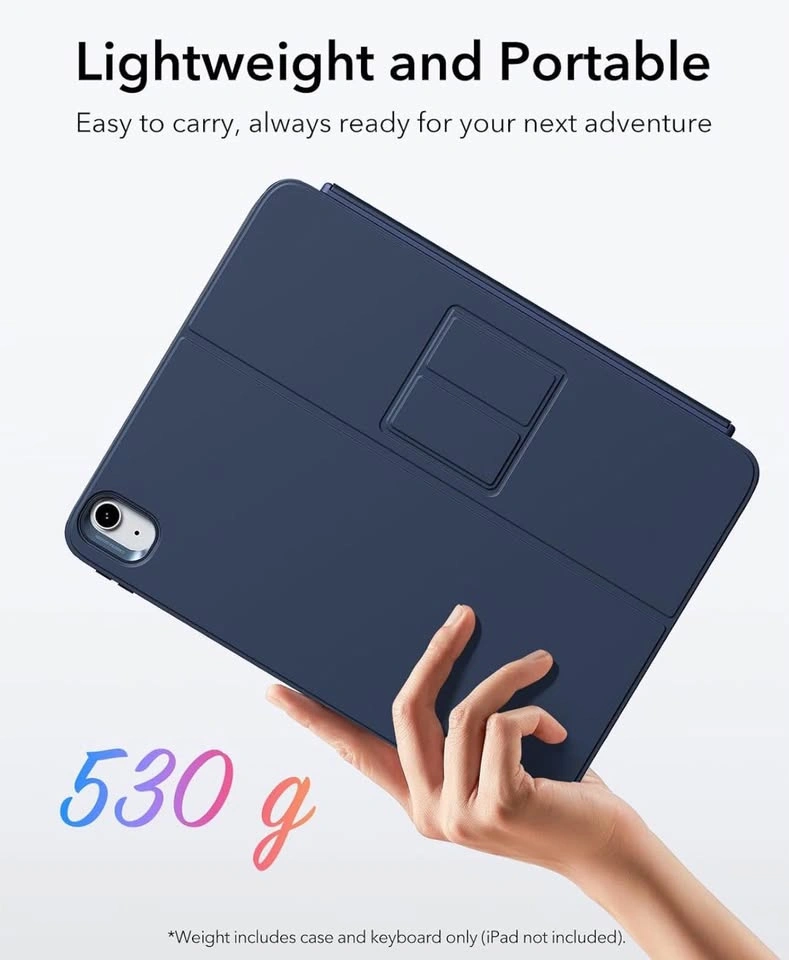 New ESR for iPad (A16) 11th/10th Gen Case with Keyboard - photo 5