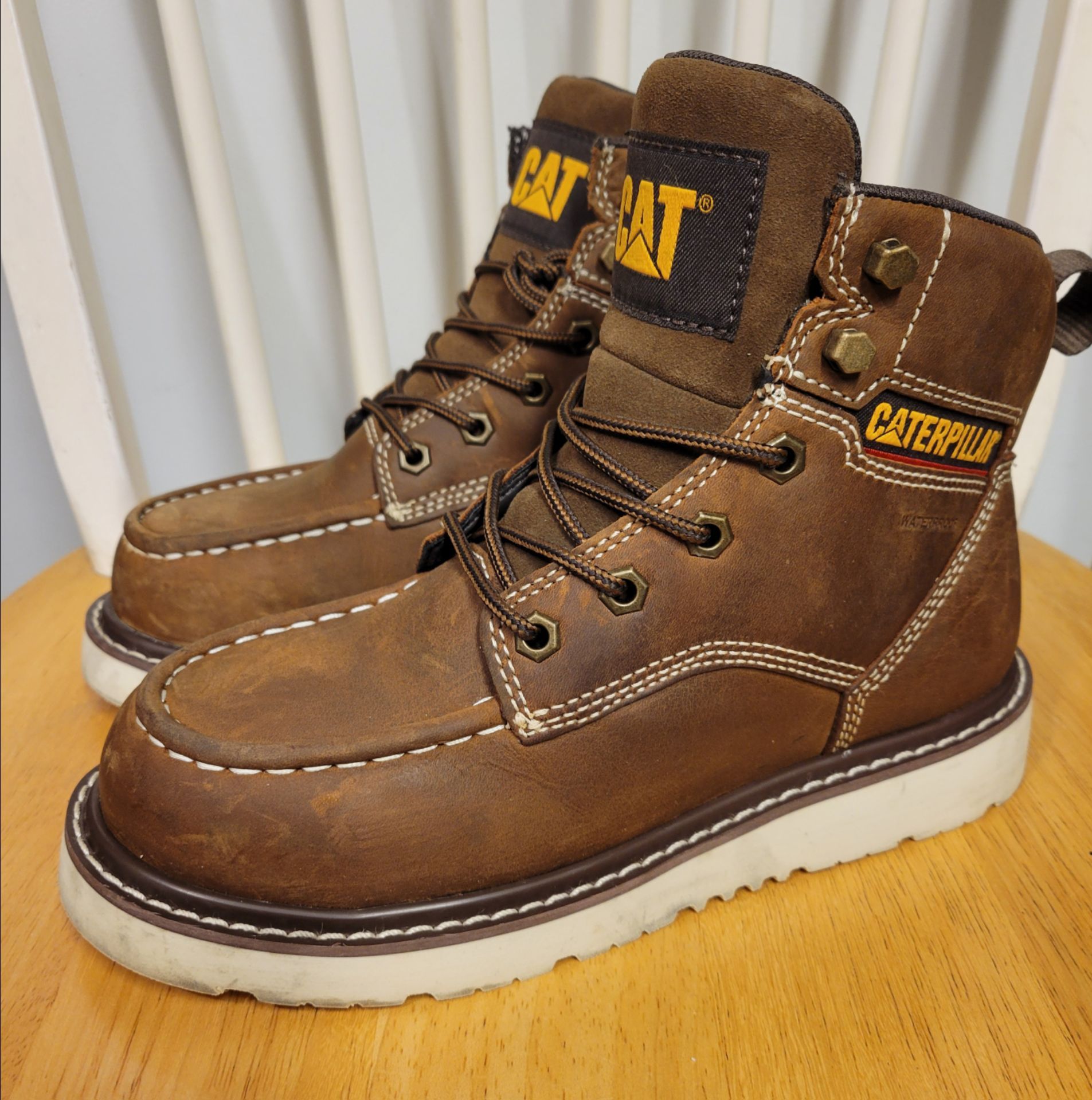 Caterpillar Men's Reclaimer Wedge Steel Toe Boots Sz 6/8 - photo 2