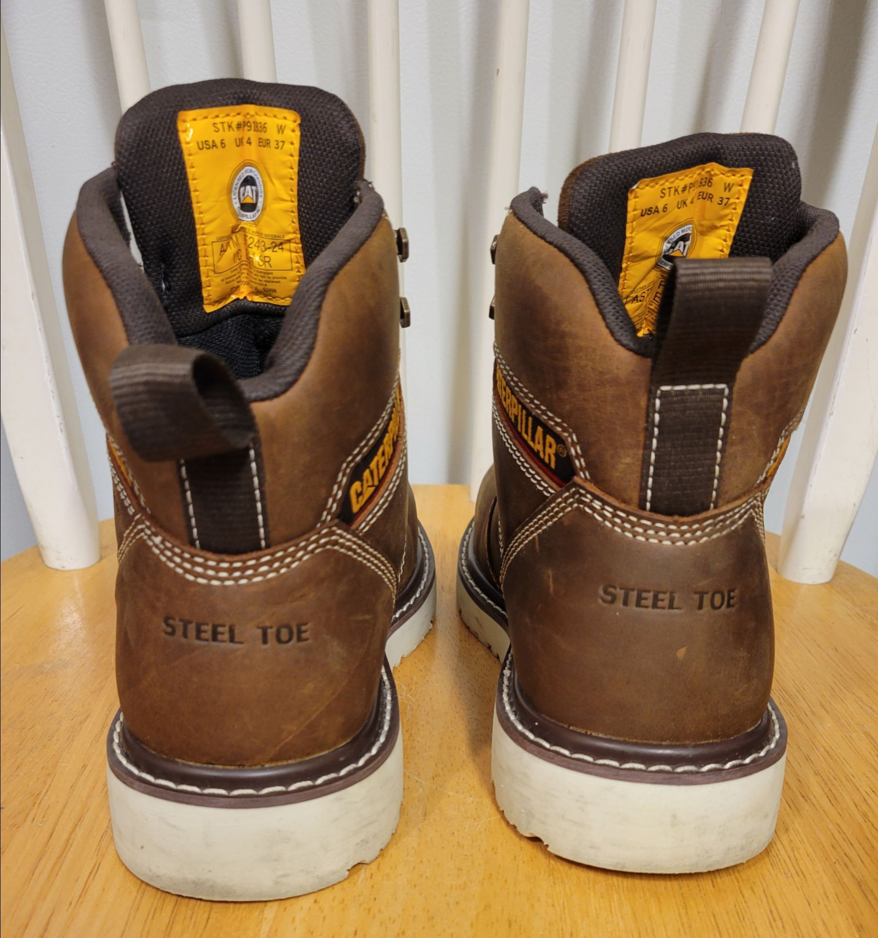 Caterpillar Men's Reclaimer Wedge Steel Toe Boots Sz 6/8 - photo 4