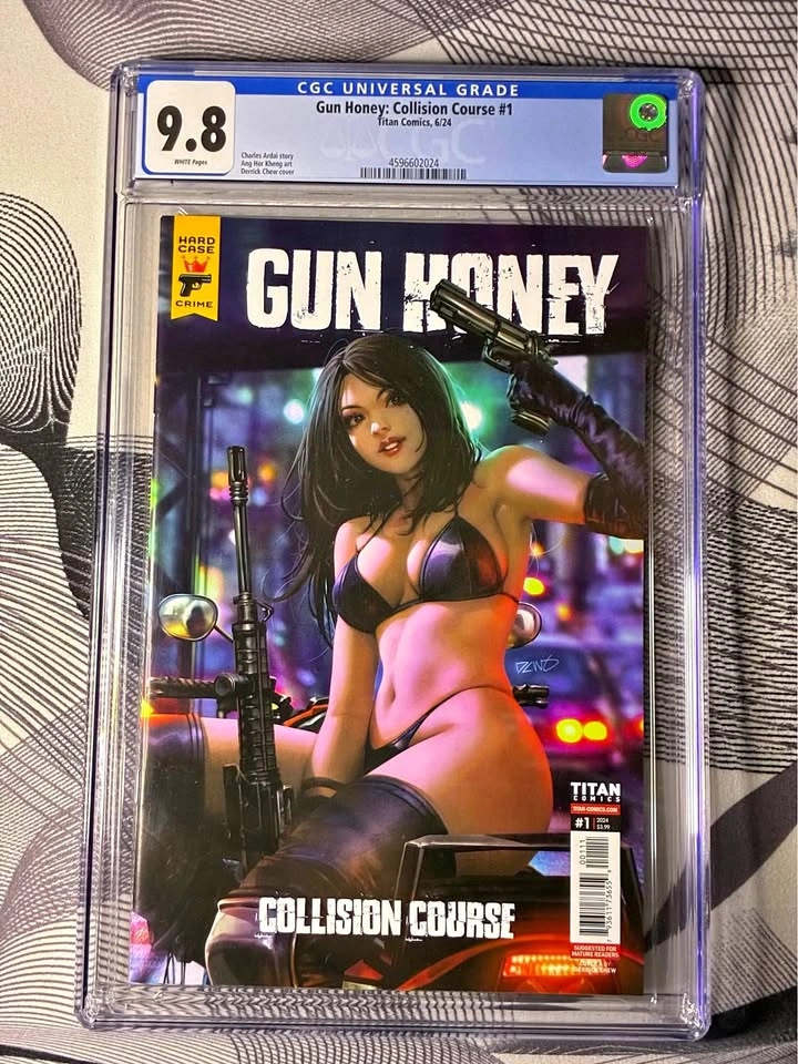 Gun Honey Collision Course 1 CGC 9.8