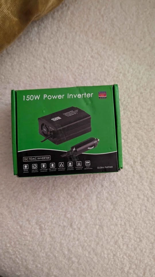 150w car power inverter and charger