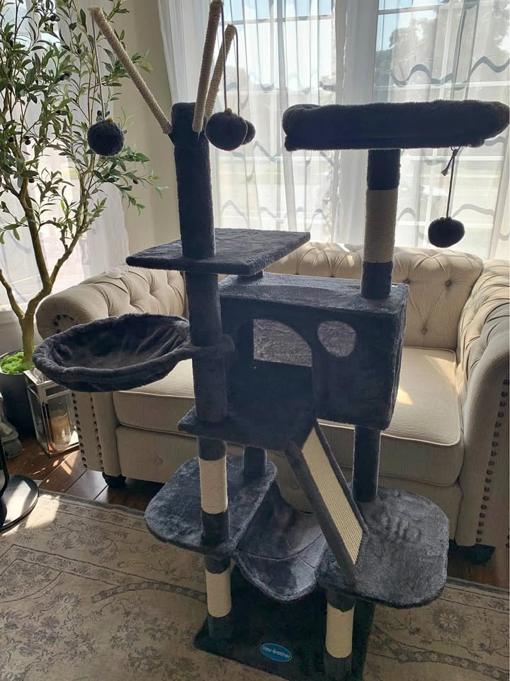 Hey-Brother 53” Cat Tree Condo