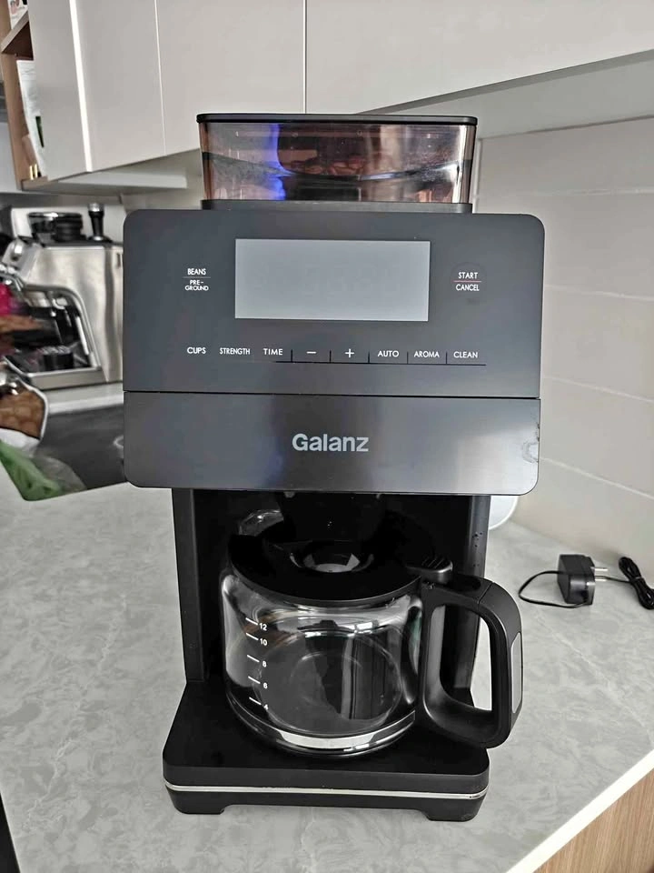 Galanz 12-Cup Grind & Brew Coffee Maker