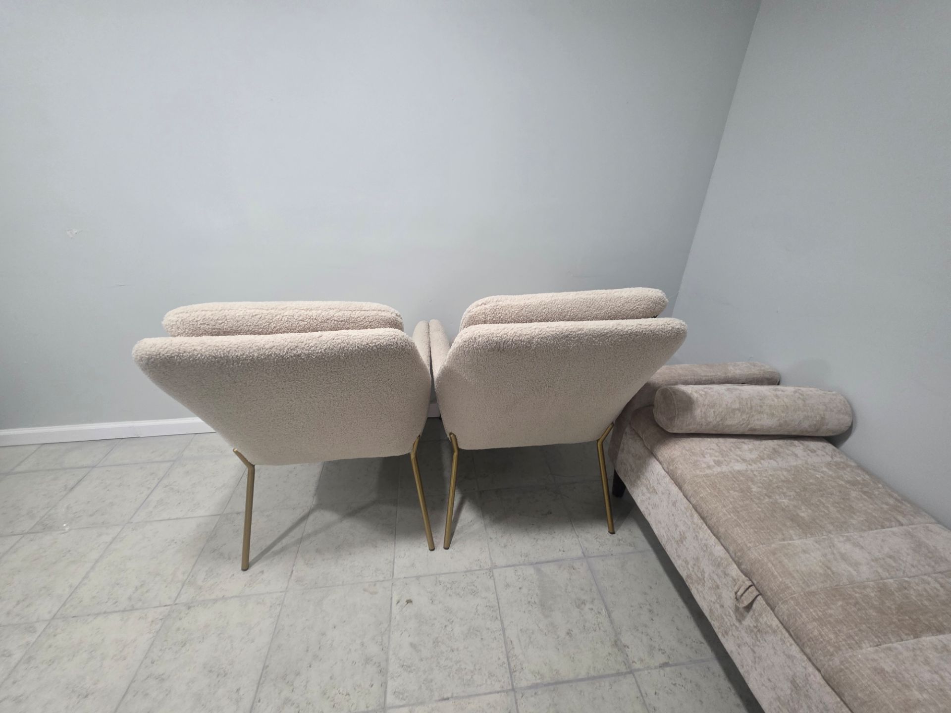 2 living chairs and bench storage - photo 5