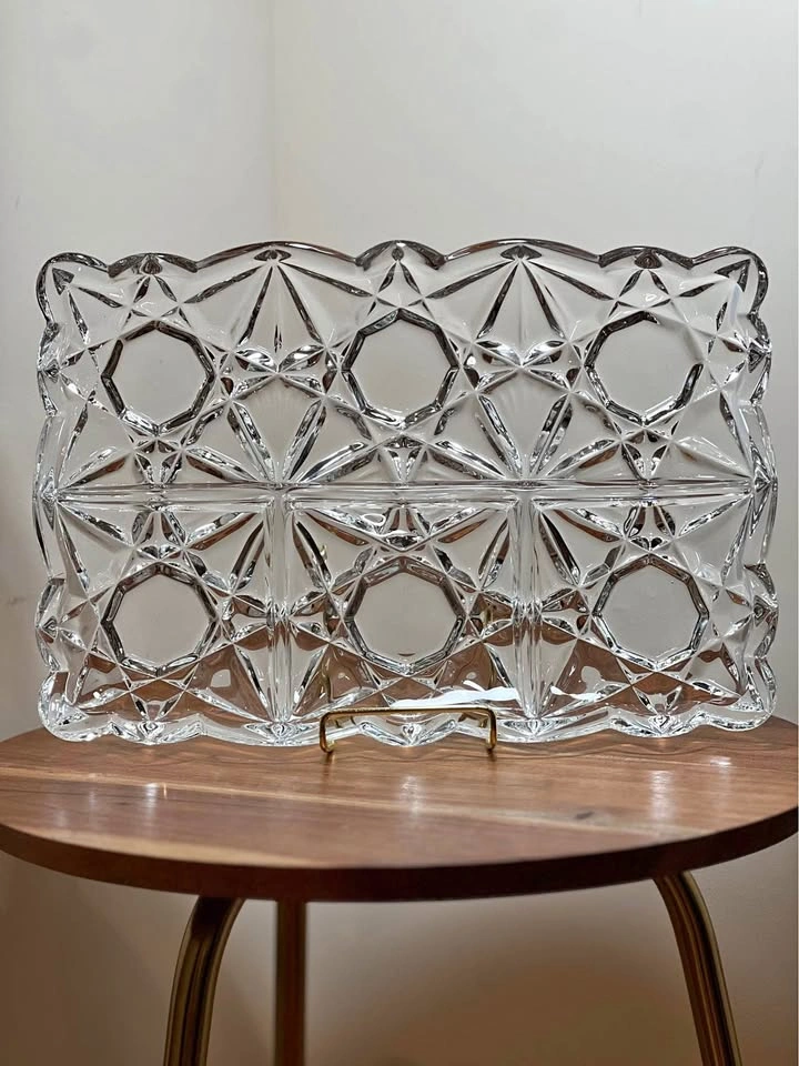 Vintage Tiffin-Franciscan Williamsburg 4-Part Divided Tray