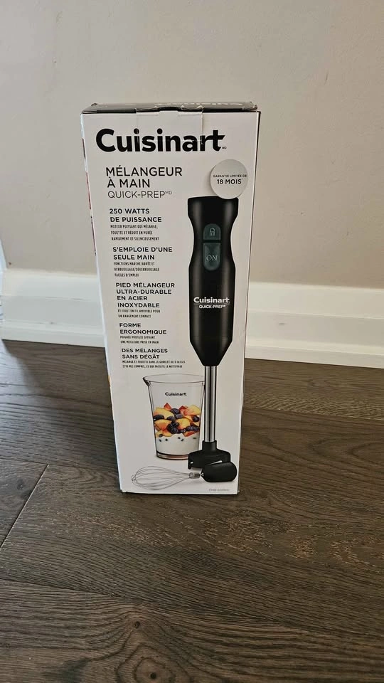 Cuisinart Quick Prep Hand Stick Blender with Cup & Whisk - photo 2