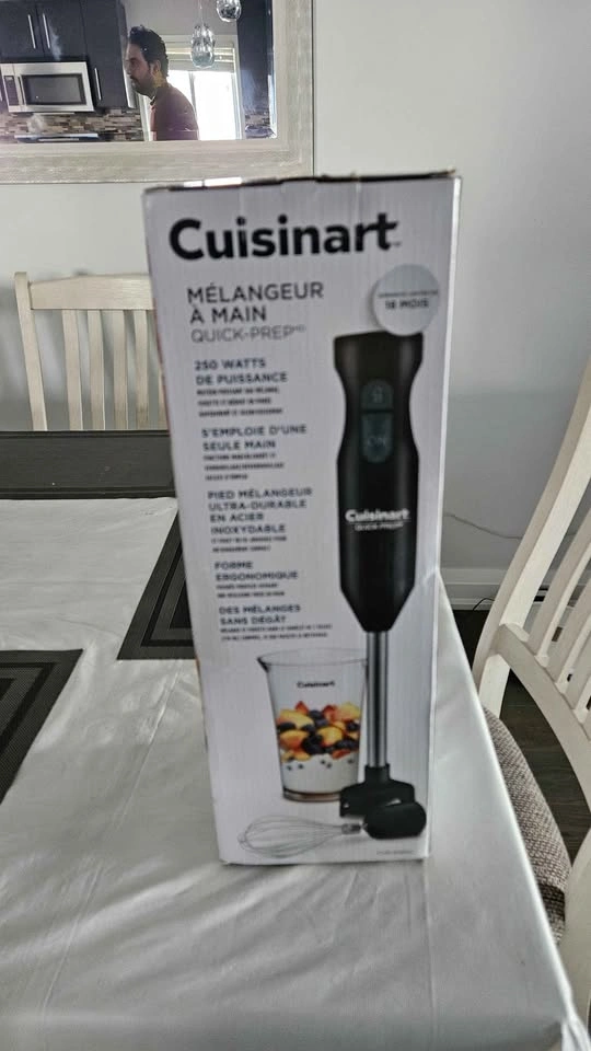 Cuisinart Quick Prep Hand Stick Blender with Cup & Whisk - photo 3