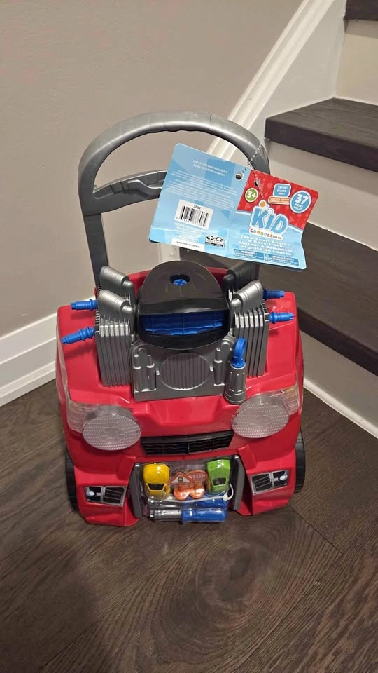 Kid Connection Take-Apart Car Engine & Race Track Playset