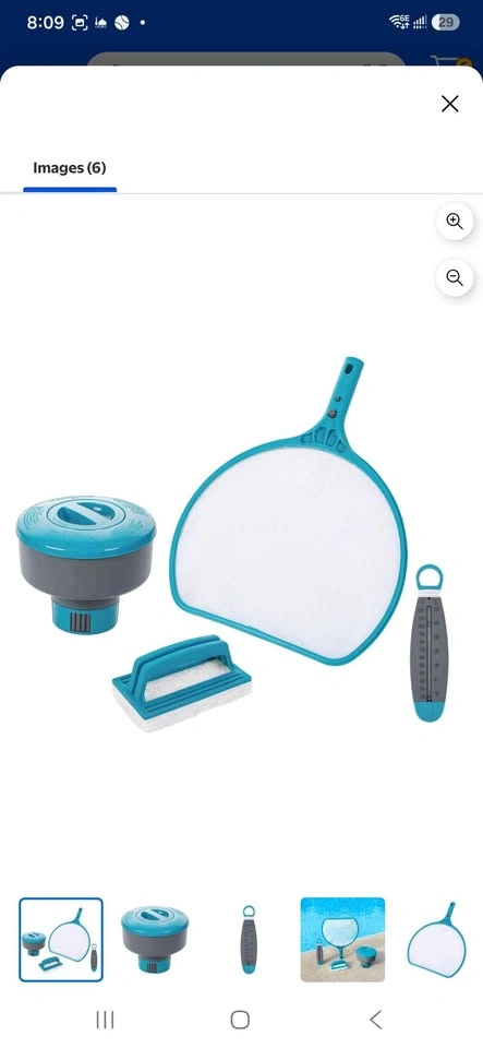 Mainstays Pool Accessory Kit with 4 Total Items - photo 3