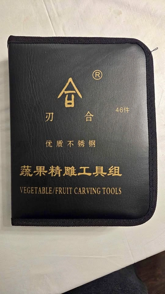 46Pcs Carving Tools Kit for Vegetable Fruit Food