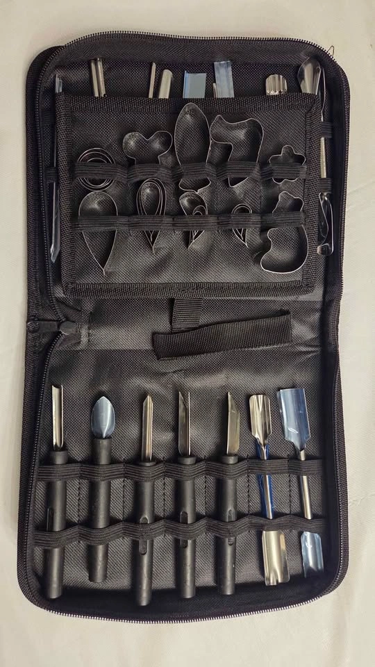 46Pcs Carving Tools Kit for Vegetable Fruit Food - photo 2
