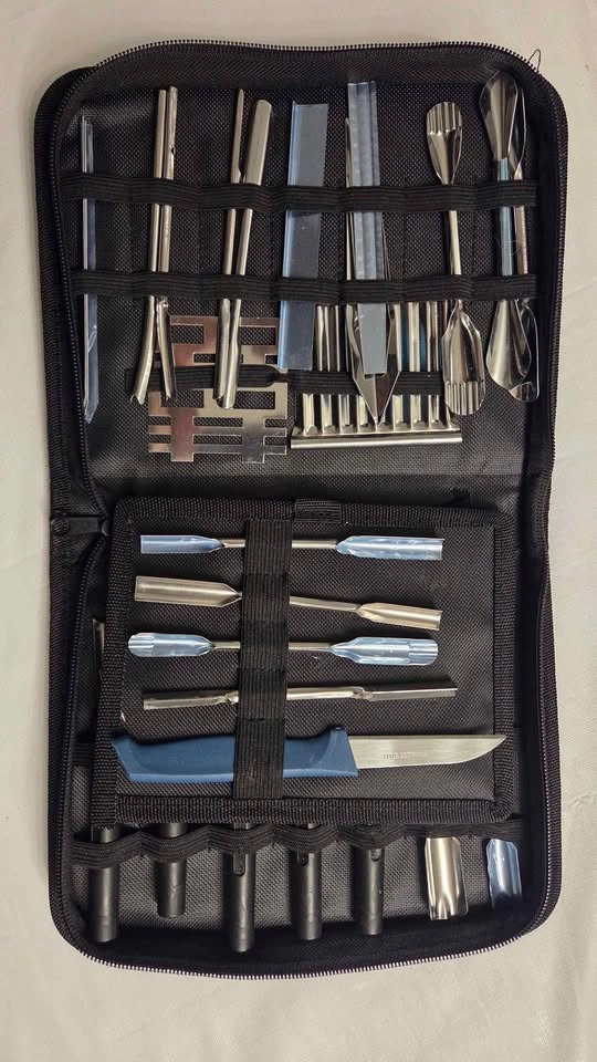 46Pcs Carving Tools Kit for Vegetable Fruit Food - photo 3