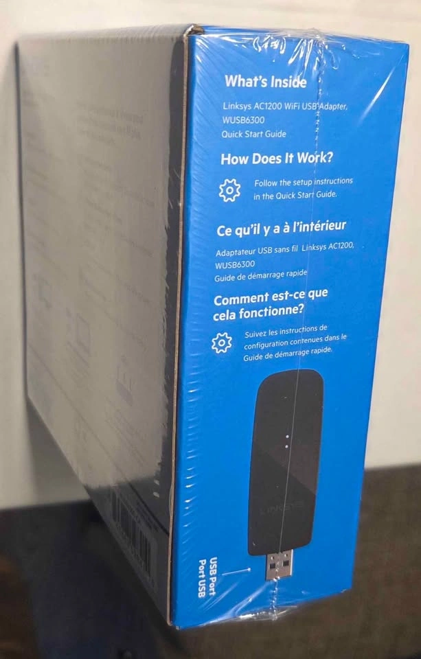 Linksys AC1200 WiFi USB Adapter WUSB6300 - photo 4