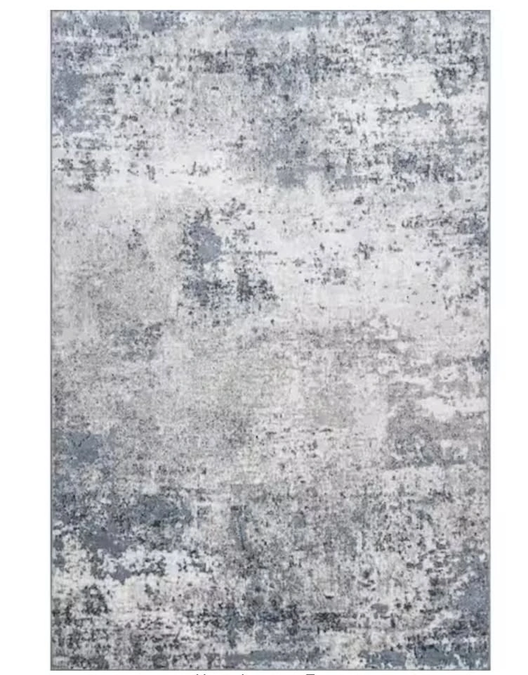 Grey and Blue Area Rug - photo 2
