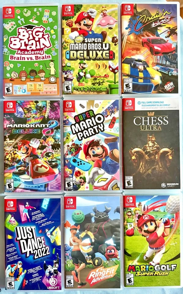 Nintendo Switch Games Console Package