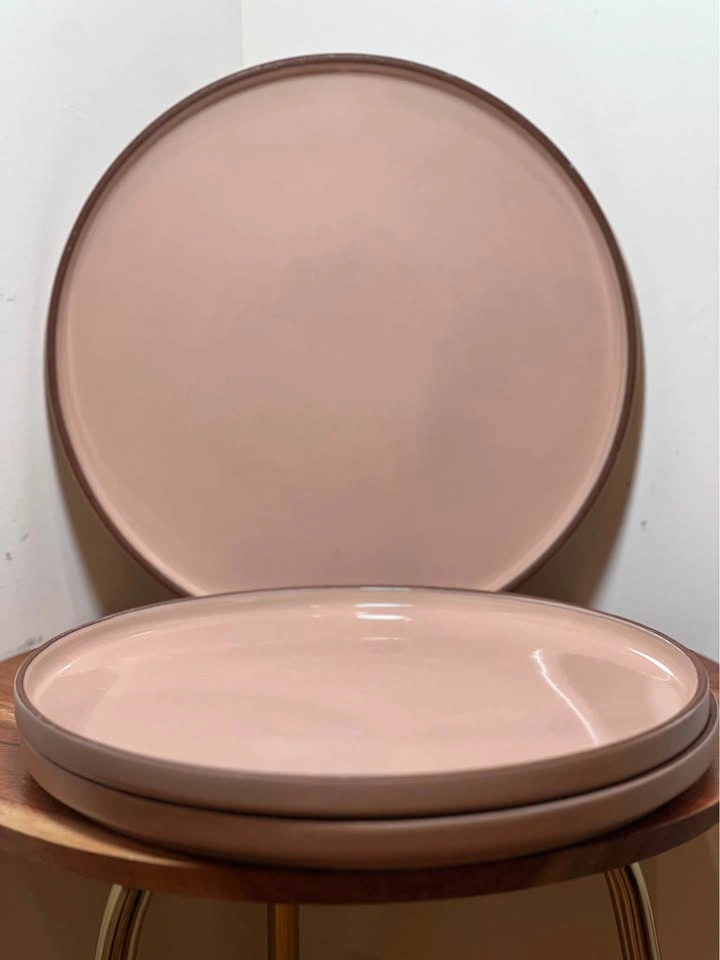 Our Place Ceramic Dinnerware Set (8 Pieces) – Pink & Terracotta - photo 4