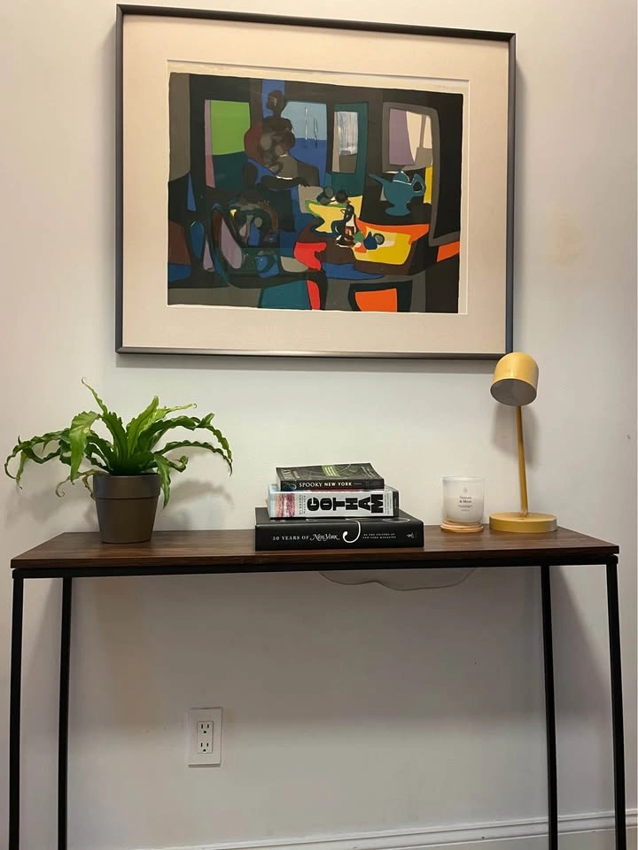Wood and Metal Console Table - $25/OBO - photo 2