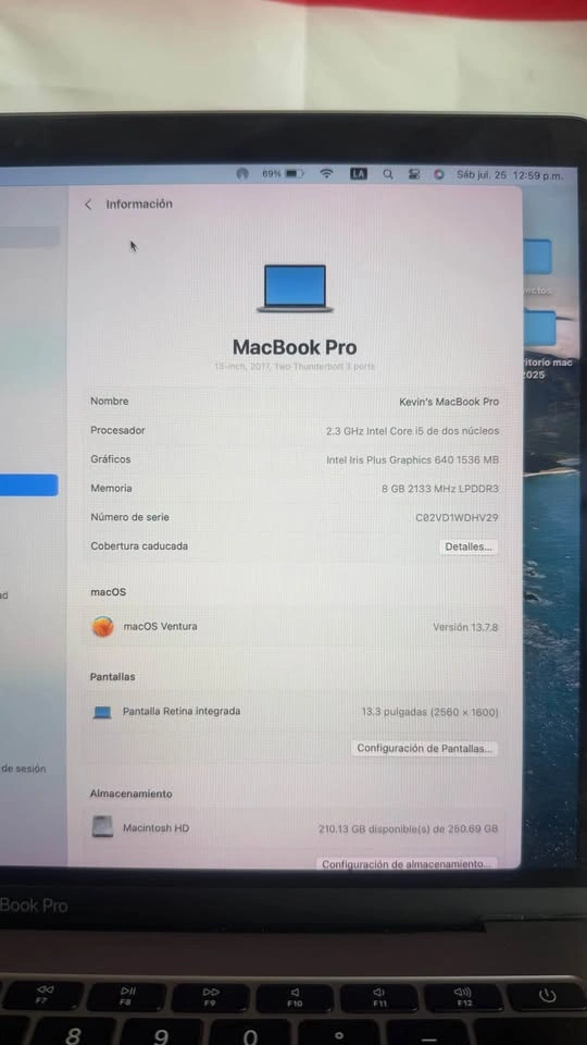 MacBook Pro 2017 - photo 3