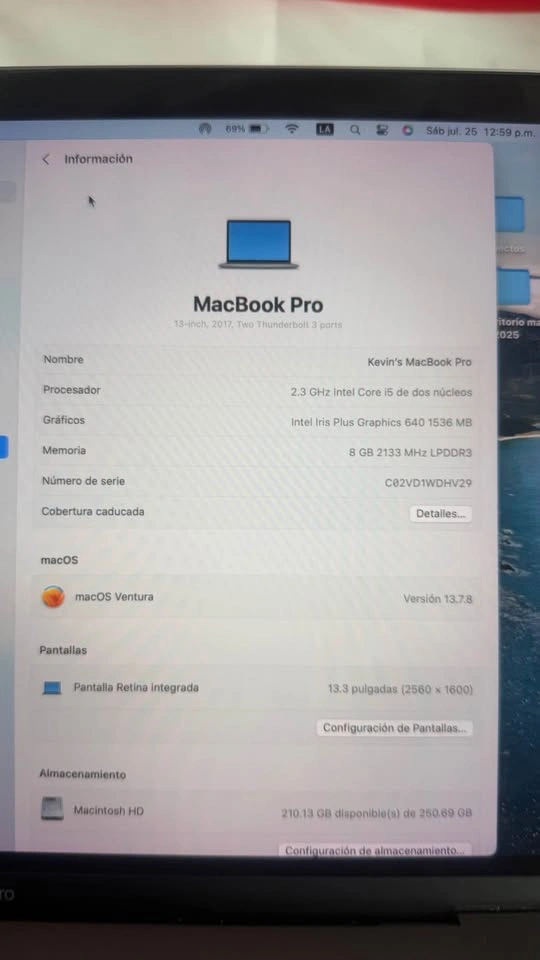 MacBook Pro 2017 - photo 4